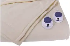 SoftHeat Luxury Micro-Fleece Low-Voltage Electric Heated Blanket