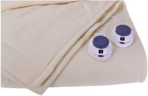 SoftHeat Luxury Micro-Fleece Low-Voltage Electric Heated Blanket