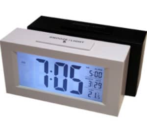 LOW EMF RADIATION DIGITAL BEDSIDE ALARM CLOCK