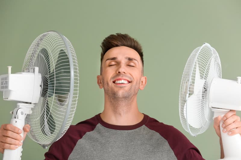 How Fans Emit Electromagnetic Radiation